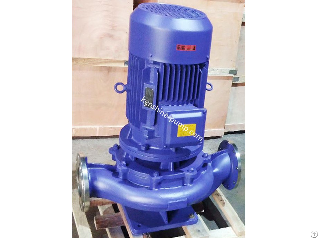 Vertical Inline Centrifugal Pipeline Pump