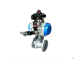 Sn2401f Dn15 Plastic Lined O Type Ball Valve