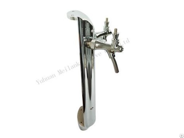 U Type Beer Dispense Pub Column With Ss Screw Pipe