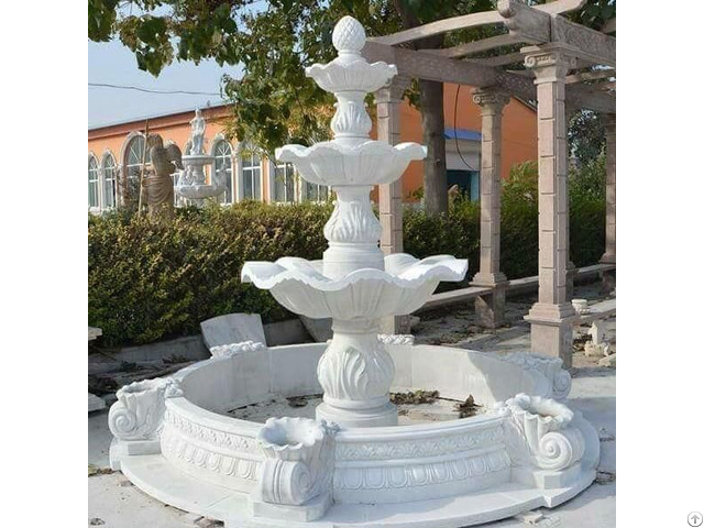 Marble Carved Fountain