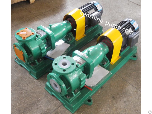 Ihf F46 Fep Fluoroplastic Liner Anticorrosion Centrifugal Pump