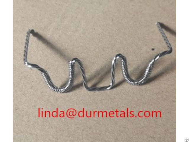 Polished Tungsten Wire Twisted For Aluminum Vacuum Metallizing