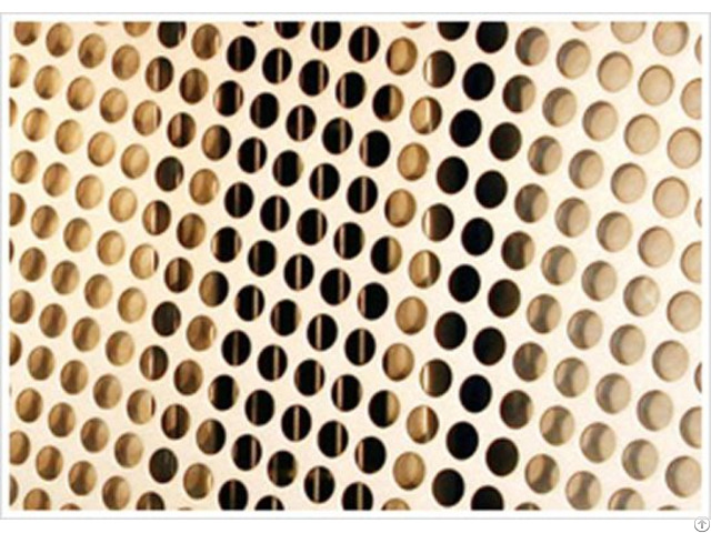 Copper Perforated Mesh