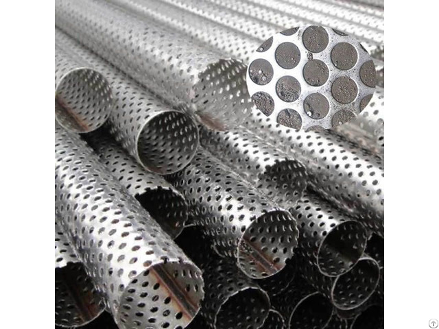 Perforated Steel Tube For Filters