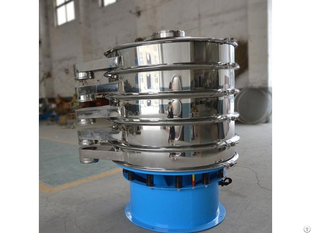 Circular Vibrating Screen Vibro Sieve Sifter Powder Seperator Machine