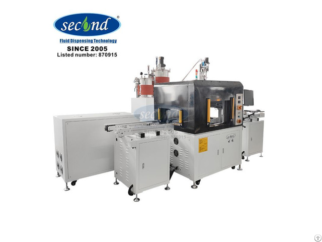 Two Component Inline Vacuum Potting Machine