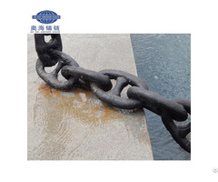 China Leading Factory Marine Offshore Stud Link Anchor Chain With Two Years Quality Warranty