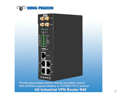 R40 4g Router Applied To Oil Pipelines Wireless Solution