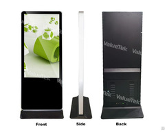 Android 43 Inch Floor Standing Signage Display Totem Indoor Advertising From Valuetek