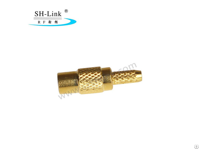 Mcx Straight Female Plug Connector For Rg316 Rg174 Rf Cable Crimp And Solder