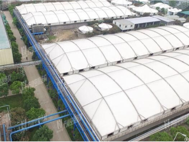 Chemical Sewage Pool Canopy Membrane Structure Project