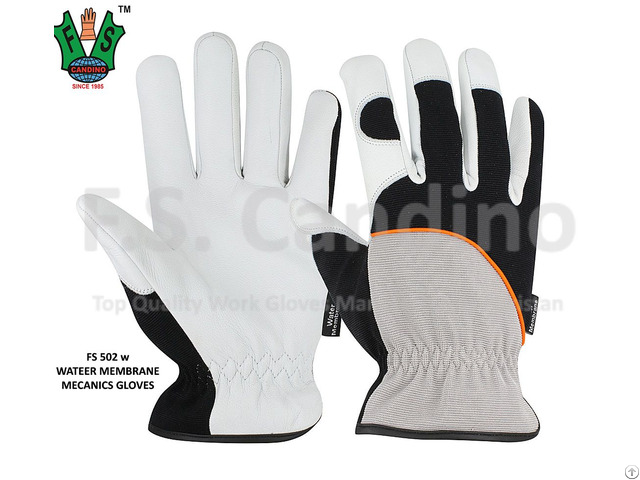 Ce Mark Leather Mechanics Gloves