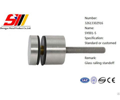 Adjustable Stainless Steel Fittings Adapter Glass Standoff