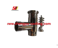 China Oem Customized Stainless Steel Meat Mixer Grinder Parts