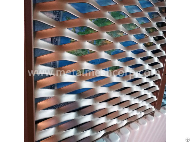 Aluminum Expanded Metal Mesh Facade