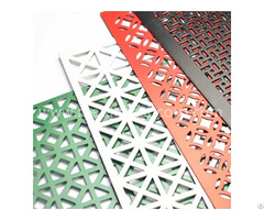 Slotted Hole Aluminum Perforated Metal Mesh