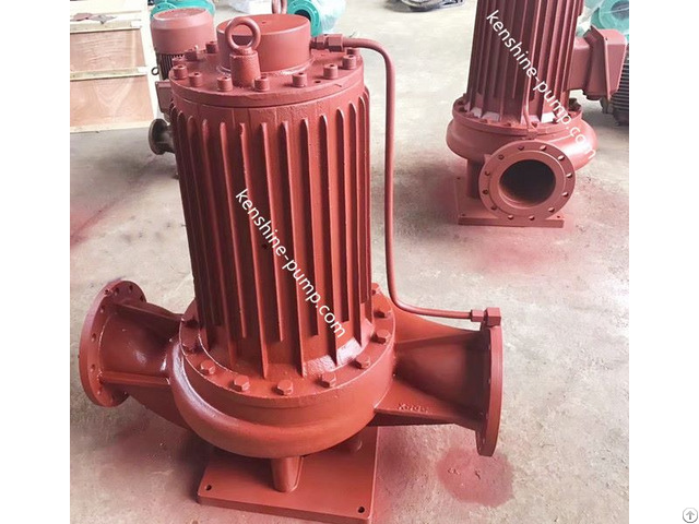 Pbgr Shielded Pipeline Centrifugal Hot Water Pump