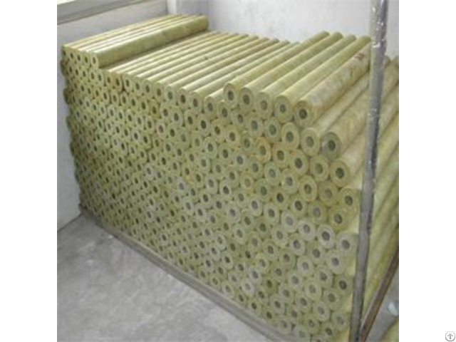 Chemically Inert Fireproof Rock Wool Pipe