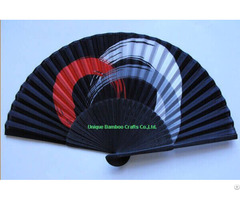 Portable Folding Chinese Bamboo Fan For Souvenir