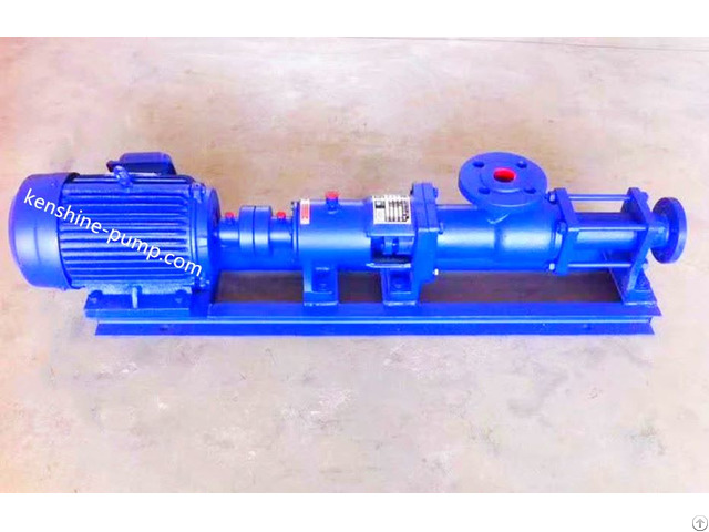 G Single Screw Sewage Slurry Drainage Pump