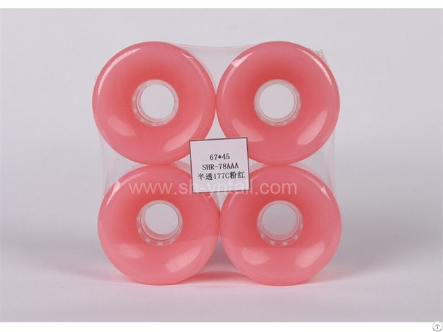 Transparent Skateboard Pu Wheels