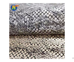 Crocodile Pattern Microfiber Synthetic Leather For Handbag