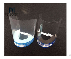 Protective Medical Disposable Clear Plastic Face Shield