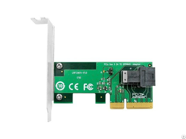 Linkreal Pcie 3 0 X4 To Sff8643 Nvme Adapter