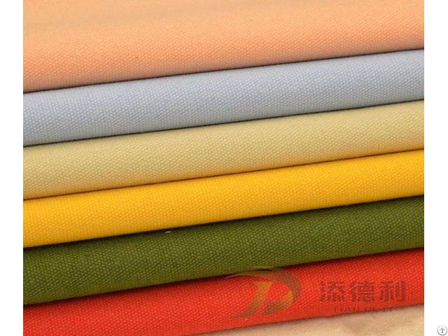 Interlining Polyester Canvas Plain Dyed Fabric