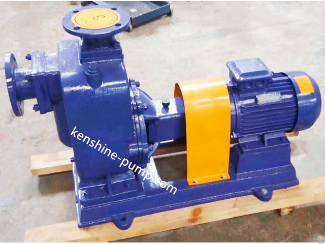 Zw Horizontal Self Priming Wastewater Pump