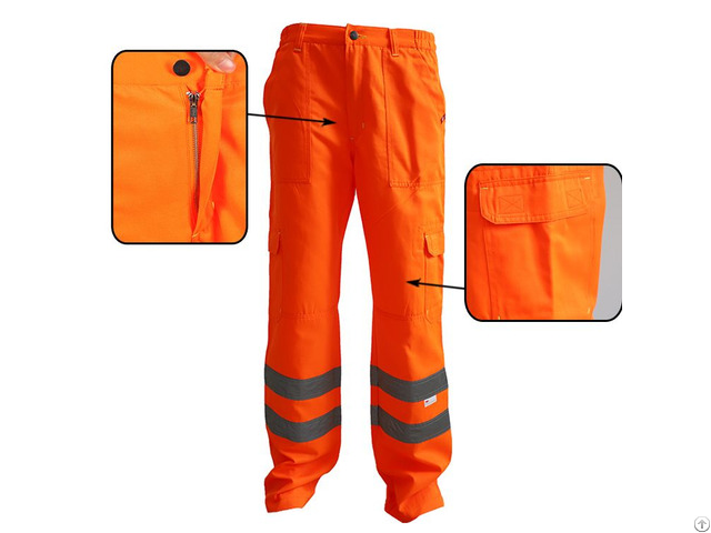 Highly Visible Men S Fireproof Construction Work Pants
