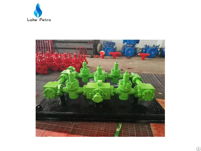 Manifold Equipment Of Valves And Flow Control