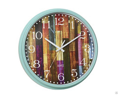 Customized Wood Wall Clock Vintage Silent Non Ticking 16 Inch