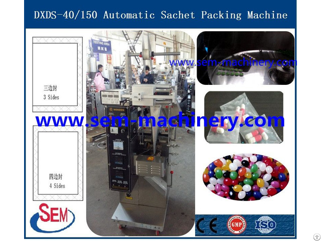 Candy Gum Beans Sachet Packing Machine