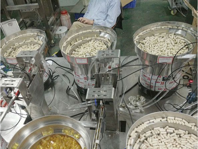 Feeder Tablet Capsule Sachet Packing Machine