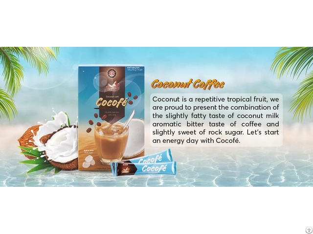 Cocofe Coconut 3 In 1 Coffee