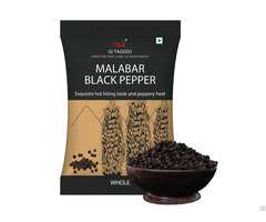 Indian Spices Gitagged Malabar Black Pepper Whole 100gms