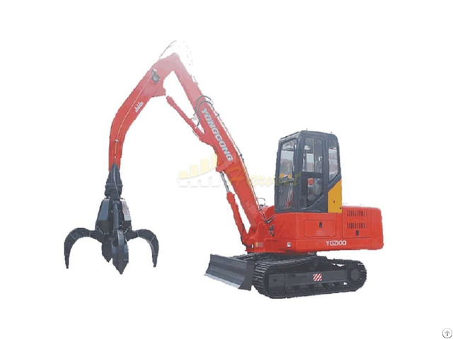 Mini 10 Ton Scrap Steel Grabber Excavator