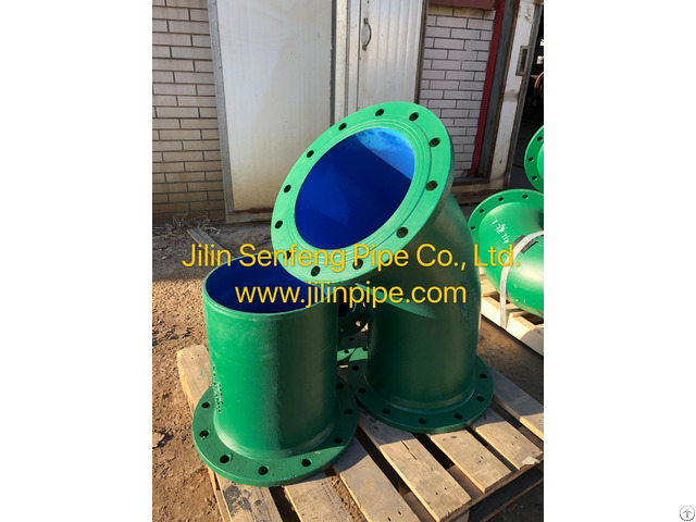 Ductile Iron Double Flange Bend