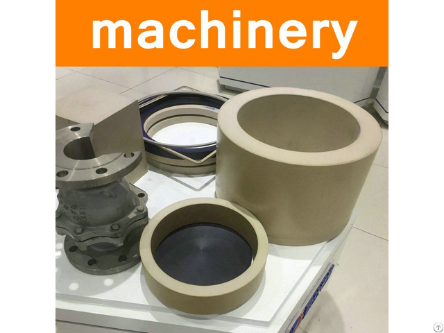 Peek Parts In Food And Filling Machinery Industry Polyetheretherketone Clamp Column Fork Roller