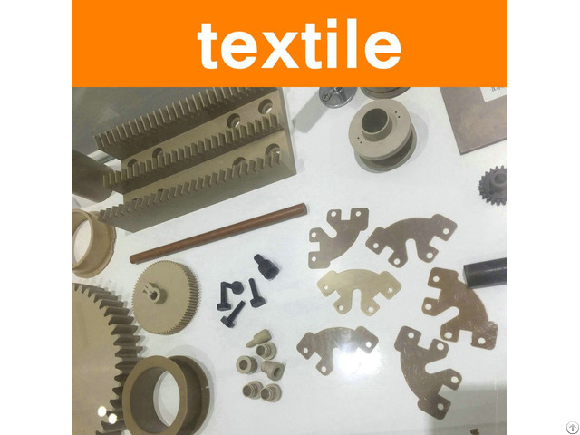 Peek Parts In Textile Machinery Industry Part Of Side Scraper Hexagon Sleeve Screw Nut Components