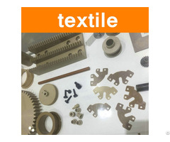 Peek Parts In Textile Machinery Industry Part Of Side Scraper Hexagon Sleeve Screw Nut Components