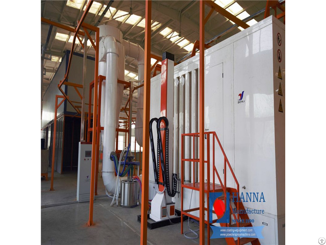 High Quality Automatic Pp Pvc Powder Coating Spraying Booth System