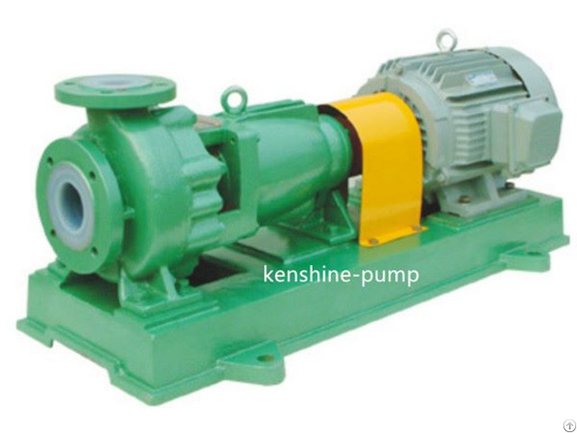 Ihf Single Stage End Suction Fluoroplastic Liner Pump