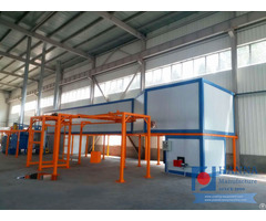 Automatic Hanna Electrostatic Powder Spray Painting Booth With Recovery System