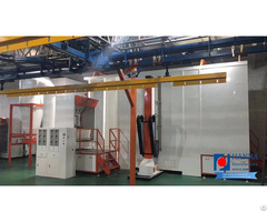Electrostatic Automatic Powder Coating Equipment Production Line For Steel Storage Rack