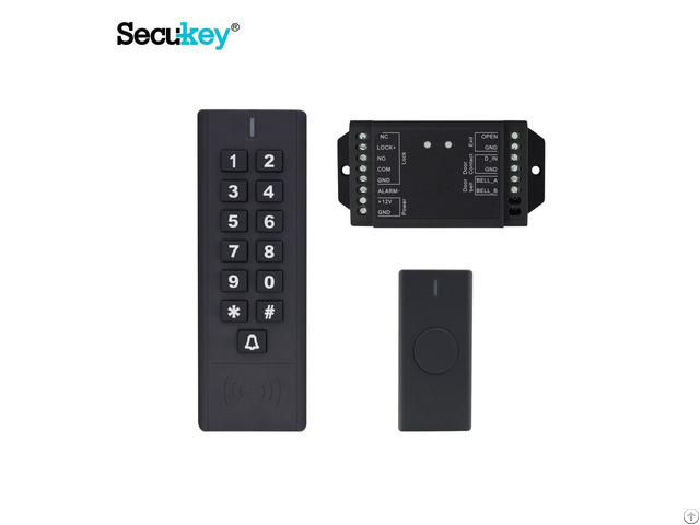 12v Dc Waterproof Wireless Access Kit With Rfid & Pin Access For Door Entry