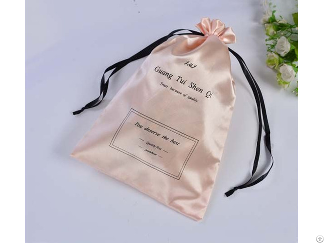 Satin Drawstring Bag