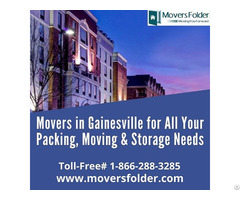 Movers In Gainesville For Packing Moving And Storage Needs