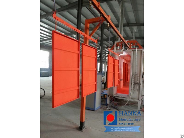 Lpg Gas Cylinder Automatic Powder Coating Line For Steel Profile